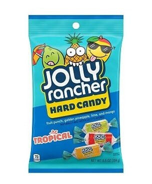 Jolly Rancher Hard Candy USA Import - 184gr - tropical Jolly Rancher Hard Candy USA Import - 184gr - tropical