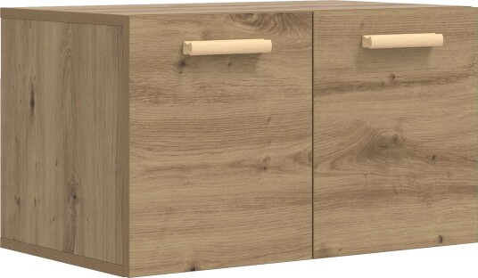 vidaXL Veggskap Artisan eik 60 x 36,5 x 35 cm Konstruert tre