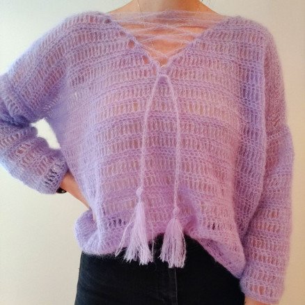 Nimbus Sweater av Rito Krea Sweater Hekleoppskrift str XS 5XL Nimbus Sweater av Rito Krea Sweater Hekleoppskrift str XS 5XL