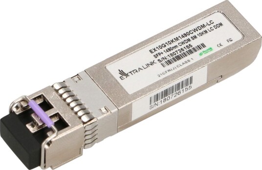 Extralink EX.13667 Nettverksmodul Fiberoptisk 10G 1490nm SFP+ 10km LC