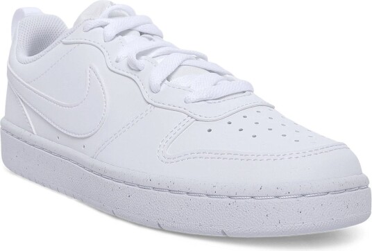 Nike Court Borough Low Recraft (Gs) WHITE/WHITE WHITE 35.5