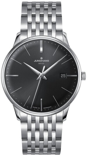 Junghans Herreklokke 58/4503.46 Meister MEGA Grå/Stål Ø38.4 mm