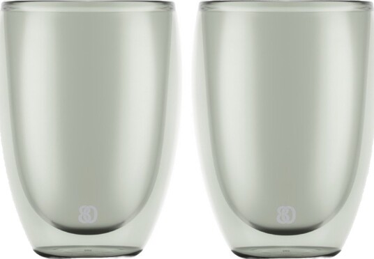 Bodum Pavina glass 35 cl 2 stk grå