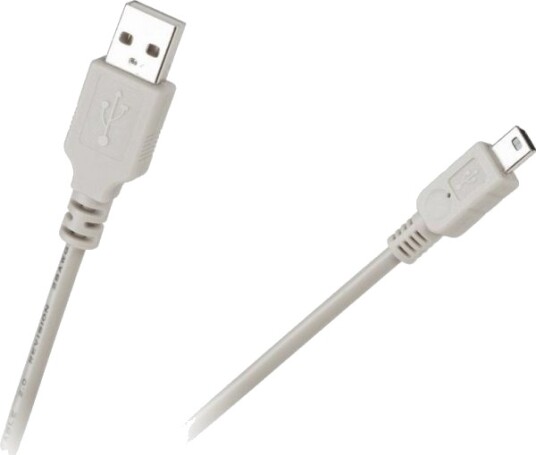 Usb-Kabel Cabletech Usb-A Til Miniusb 1 M Grå Kpo3889-1