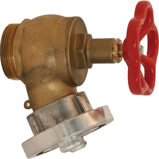 Falck Teknik 2" Vinklet Brannventil med C-Storz for Hydraulikk