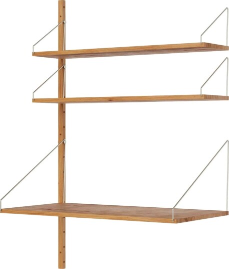 Library Add-On Skrivebordshylle 114,8x80 cm, Eik