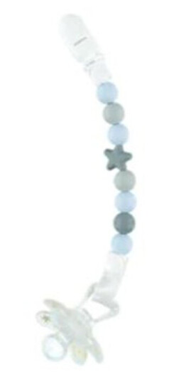 Nibbling Smokklenke / Biteleke Comet Blue / Grey