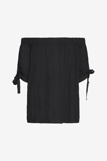 ICHI - Bluse ihMarrakech SO Ss6 - Svart