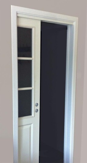 Voss Skyvedørskarm 4" 129x210cm Malt til dør 62.6x204cm Voss Skyvedørskarm 4" 129x210cm Malt til dør 62.6x204cm