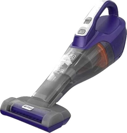 Black+Decker Dustbuster Pet Dvb315jp  Støvsuger  Håndholdt  Uten Pose  Uten Kabel  Purpur/Grå