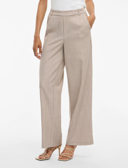 Vila Vivarone Hw Wide Pant Noos Beige 42