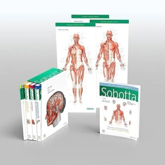 Sobotta Atlas Of Anatomy, Package, 17th Ed., English/latin Av Friedrich Paulsen, Jens Waschke