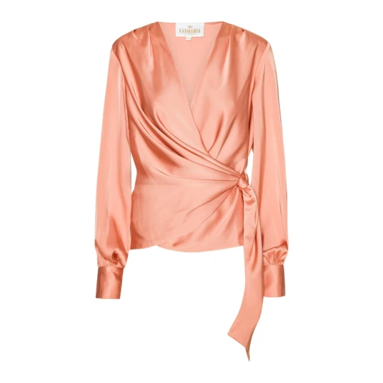 Karmamia Dame Bluser & Skjorter Oransje 2XL Karmamia Dame Bluser & Skjorter Oransje 2XL