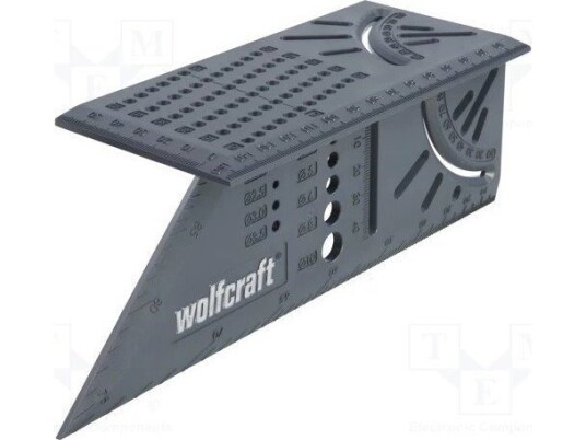 Wolfcraft 3D Vario Måling Og Rutering (1 Stk) Wolfcraft 3D Vario Måling Og Rutering (1 Stk)