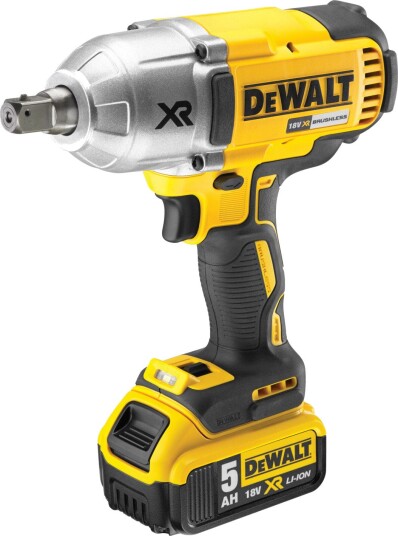 Dewalt 18V XR Brushless High Torque 1/2" Impact Wrench - 2 x 5Ah Dewalt 18V XR Brushless High Torque 1/2" Impact Wrench - 2 x 5Ah