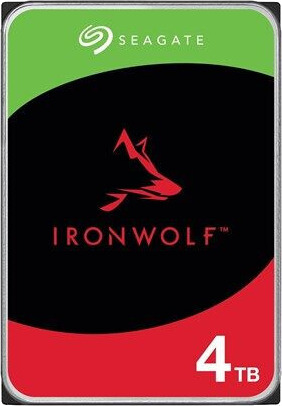 Seagate IronWolf 4TB Intern Harddisk 5400 RPM SATA-600 med 256 MB Cache