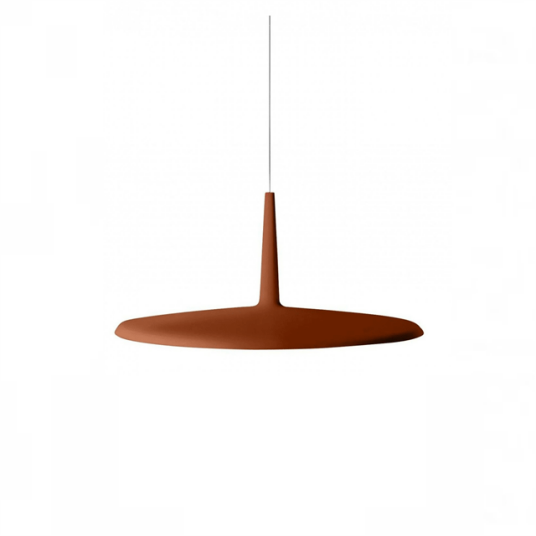 Vibia Skan Taklampe Terra Rød Liten Vibia Skan Taklampe Terra Rød Liten