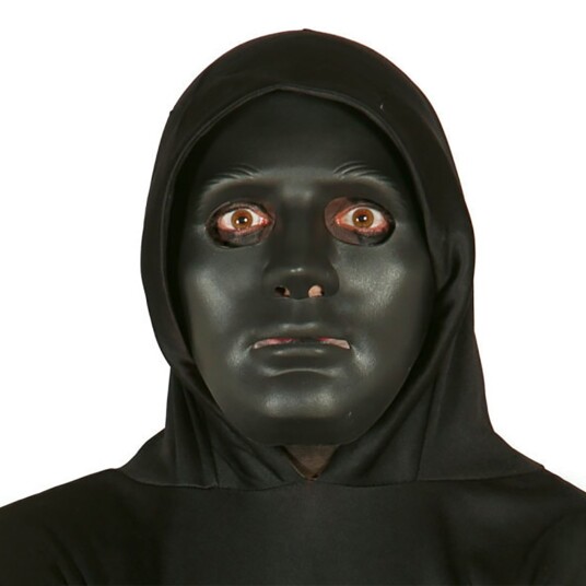 Fiestas Guirca Svart Skummel Maske - One-size