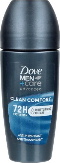 Dove Men+Care 72h Advanced Clean Comfort roll on 50 ml Dove Men+Care 72h Advanced Clean Comfort roll on 50 ml