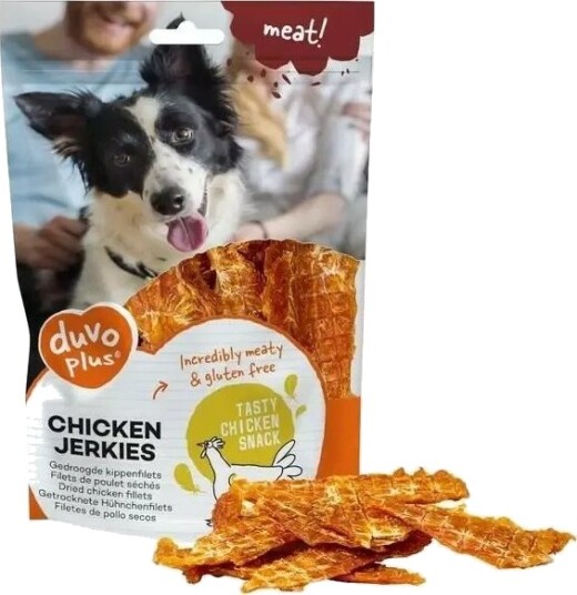 Duvo+ Duvo+ Hundegodbiter Kyllingstrimler 100 G