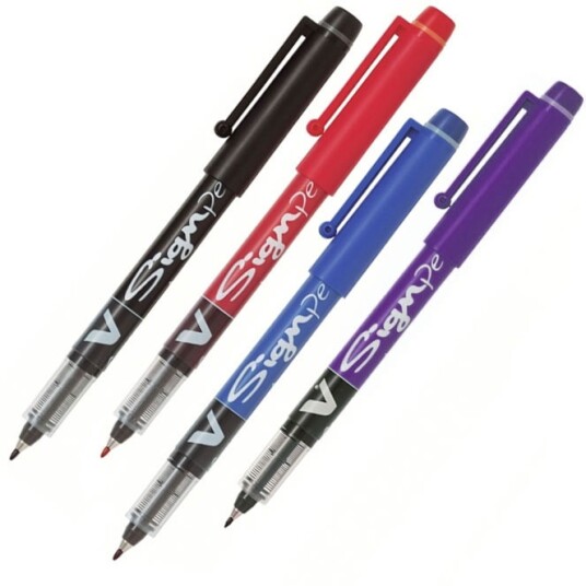 Pilot V-Sign Pen Blue