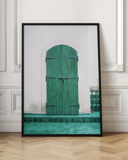 Plakat Grønn Dør
