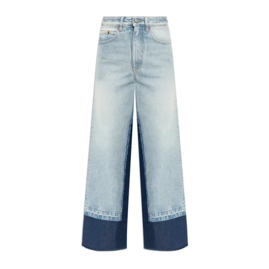 MM6 Maison Margiela Dame Jeans Blå W26,