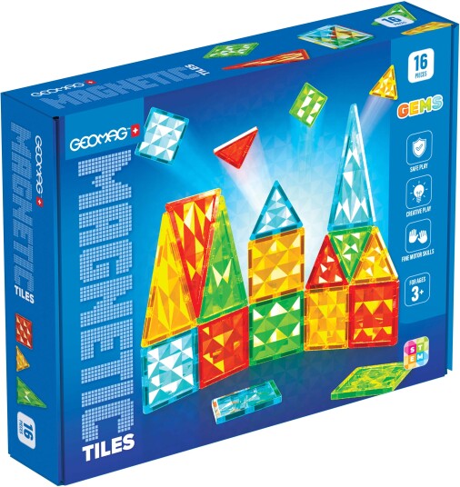 Geomag Gems Byggesett 16 Deler Geomag Gems Byggesett 16 Deler