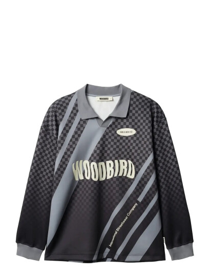 Woodbird Wbkai L/S Sport Tee - Grey - XS