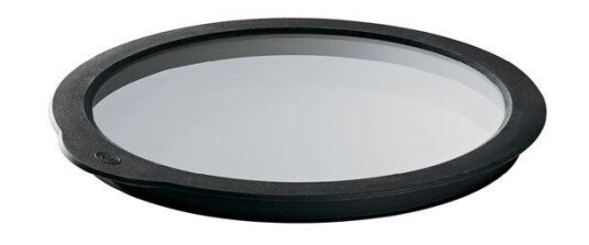 Rösle Glasslokk 20 cm klar/svart Rösle Glasslokk 20 cm klar/svart