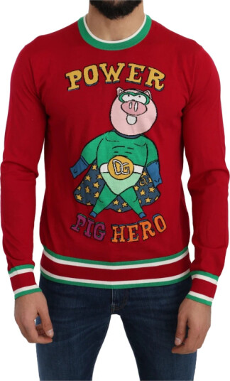 Dolce & Gabbana Herre Strikkevarer Rød S,