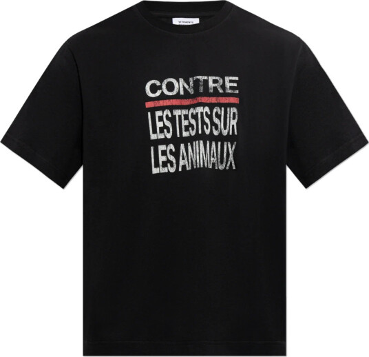 Vetements Herre Topper Svart M, Vetements Herre Topper Svart M,
