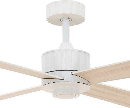 Newport takvifte med lys hvit/eik stillegående – Beacon Beacon Lighting Newport Trefarget Stue Tre Moderne 31 Trefarget