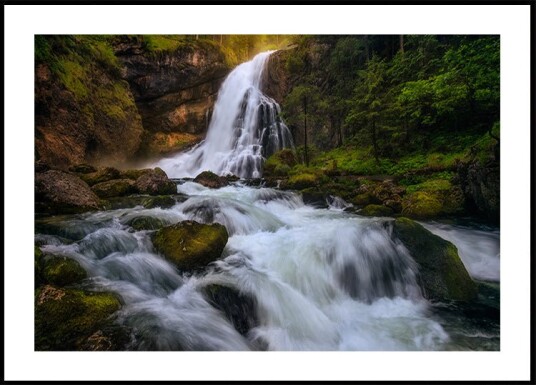 Daniel Gastager Spring Flood Plakat Plakat / 21x30cm