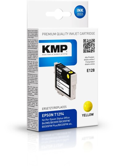Kmp Singlepack E128 Gult Pigmentbasert Blekk 7 Ml 616 Sider Kmp Singlepack E128 Gult Pigmentbasert Blekk 7 Ml 616 Sider