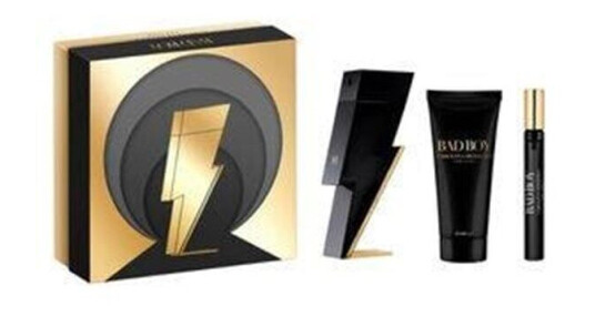 Carolina Herrera Bad Boy Eau De Toilette  100ml Christmas Set