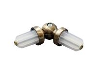 Domoletti Linkage In Corner For Curtain Gold D16
