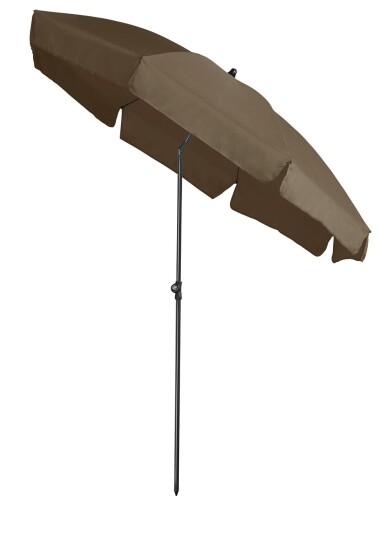 Platinum Aruba parasoll Taupe/grå exkl. parasollfot 2 m Natur