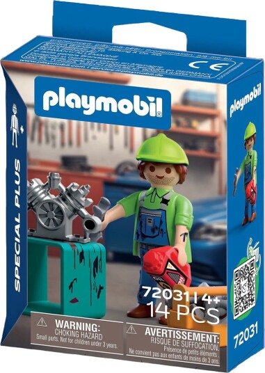 Playmobil Special Plus Mekaniker 14 Deler Lekefigur Playmobil Special Plus Mekaniker 14 Deler Lekefigur