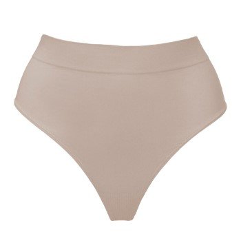 Magic Truser Comfort Thong Lysbrun nylon Medium Dame