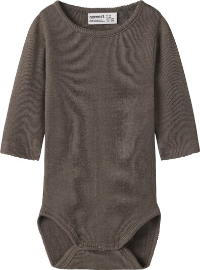 Name It Body I/e Ull/Silke Rib NBMWossa Morel Name It 50 Langermet Body Brun Name It Body I/e Ull/Silke Rib NBMWossa Morel Name It 50 Langermet Body Brun