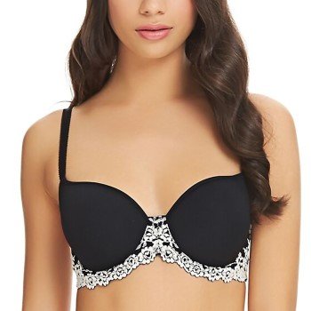 Wacoal BH Embrace Lace T-Shirt Bra Svart D 65 Dame Wacoal BH Embrace Lace T-Shirt Bra Svart D 65 Dame