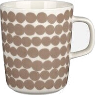 Marimekko Oiva / Siirtolapuutarha Kopp 25 cl Hvit/Beige