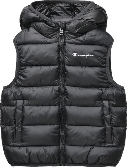 Champion Hooded Full Zip Vest - KK001-NBK - 104