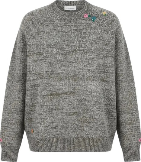Dries Van Noten Herre Strikkevarer Grå L,