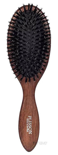 Plisson Pneumatisk Hair Brush, LargeWild Boar