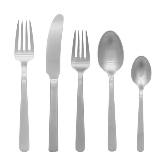 Kay Bojesen Grand Prix bestikksett 5 deler Matte steel