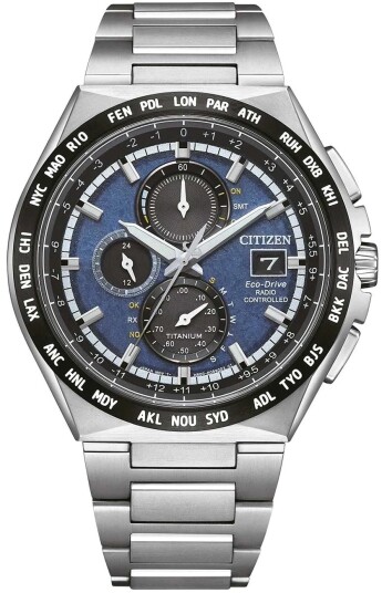 Citizen Herreklokke AT8238 84L Eco Drive Blå/Titan Ø43.5 mm Citizen Herreklokke AT8238 84L Eco Drive Blå/Titan Ø43.5 mm