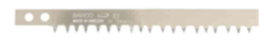 Bahco 51-21 Sagblad for Tørt Tre - 530 mm Høykvalitets Stål
