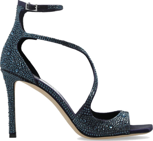 Jimmy Choo Dame Sko Blå 37 1/2 EU,